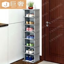 Shoe rack simple multi-layer door home bedroom space saving rack economical dust storage small shoe cabinet