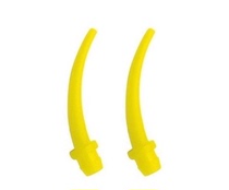 Silicone rubber printing film material oral injection head mixing head small yellow head dental materials oral consumables injection head