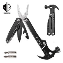 German Import Shivering Sonic Burst Portable Composition Tool Hammer Outdoor Multifunction Folding Pliers Add Sheep Corner Hammer