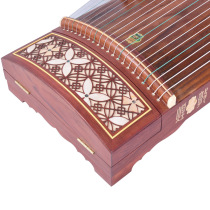 Shixiang Dunhuang brand Guzheng 694L multicolored lotus peony lotus pond moon color entry level teaching guzheng