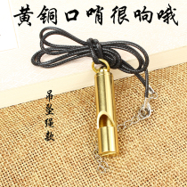 Whistle metal pure copper dog whistle Ultrasonic thrush bird special whistle personality treble field portable equipment