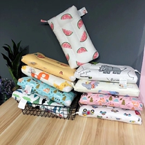 100% cotton printed children washable pillow core cartoon dinosaur infant garden baby nap neck pillow core