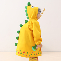 Children raincoats girls children young children boys dinosaurs kindergarten children with schoolbags baby ponchos summer 2021
