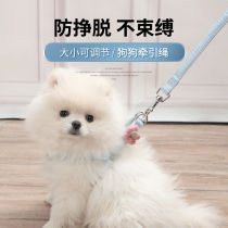 Dog teddy small dog vest style walking dog puppy dog summer traction rope Bears dog ropes Pet Dog Chains