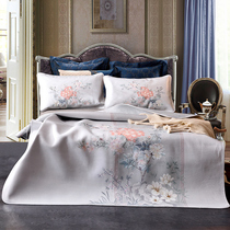 Jiadan Ai leather painted cowhide Mat 1 8 meters 1 5 meters three-piece spring full Garden