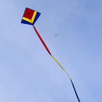 Drilling in the sky cone kite large kite big big Weifang professional kite drilling Sky chasing the sky with the tail floating breeze easy to fly