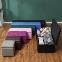 Try shoe stool change shoe stool door can sit storage stool home entry door sofa stool rectangular small bench storage stool