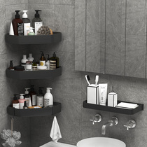 Toilet bathroom triangle shelf Wall Wall corner non-perforated toilet toilet toilet toilet wash table storage rack