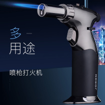 Windproof fire spray gun high temperature direct punching welding gun point moxibustion baking gun special inflatable body ignition artifact household welding