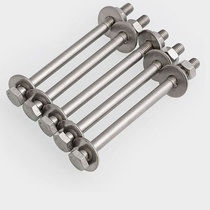 M6M8M10M12 304 stainless steel outer hexagon wall screw long screw extension Bolt to screw rod