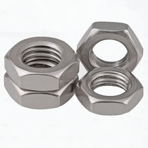 304 stainless steel flat teeth thin nut M16M18M20M22M24M27M30M33M36 * x1x1 5x2x3