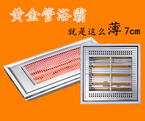 Integrated ceiling gold tube bath ultra-thin toilet 300 ceiling embedded Ruby lamp warm thermal explosion-proof