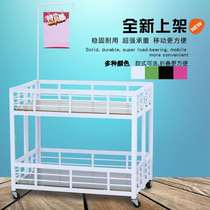 Display rack rack wheeled mobile trolley table throwing truck beauty store film display rack