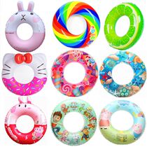Girl yellow bath sitting circle manual men and women 1210 swimming ring 2-3 Princess equipment cute boy girl 11