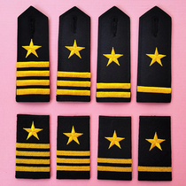 New Pentagram Property Image Posts Male Security Arc Hard Shoulder Badge Hotel Security Sleeve Embroidered Personality Brief