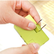 Rotary power converter 180 degree turn head shift plug one turn three ultra-thin household multifunctional wireless power supply