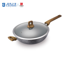 Three-and-granite frying pan frying pan-pan granite nano air cushion anti-stick hot stone pan Universal House of the European