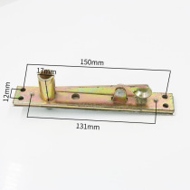 Glass door floor spring Frame door accessories Upper top shaft Upper shaft Lower rocker arm Wooden door accessories