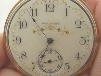 Antique Collection Pocket Watch Watches Waltham Enamel Plate Ca 1903 Retro Pocket Watch Antique