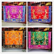 Taoist robe Taoist robe Taoist legal robe gold silk robe Double Dragon French robe boutique Double Dragon high gong robe New supplies
