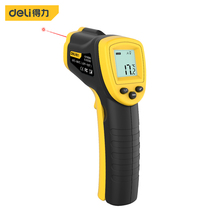 Del Tools Handheld Infrared Thermometer Industrial High Precision Detector Household Electronic Temperature Gun DL333380