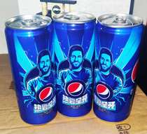 Pepsi X Champions League limited football star commemorative cans Messi collection cans 2020 empty cans