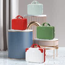 Cosmetics storage box suitcase out 1 inch cosmetic case suitcase portable small luggage box mini cute