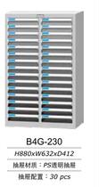  China Tiangang 30 drawer file cabinet B4G-230 bill cabinet efficiency cabinet certificate drawer file cabinet