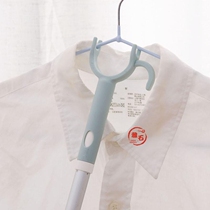 Telescopic clothes pole clothes fork clothes pole aluminum pole clothes fork household clothes pole clothes pole clothes pole