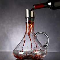 European creative lead-free glass filter wine divider waterfall fast red wine decanter home wine jug