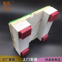 Indoor non-slip solid wood sports floor basketball court gymnasium badminton hall dance studio gym floor