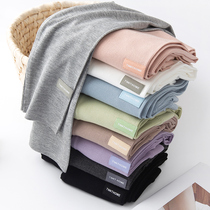 Modale Beats Bottom Pants Woman Thin outside wearing 2022 spring and summer new thread Slim Elastic Autumn Pants Grey 90% Pants