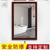 Toilet mirror paste sink girl 90 high mirror cute one small hanging mirror mirror stick decorative mirror