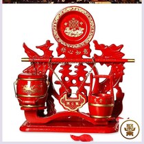 Combination decoration ornaments happy basin wedding room wedding children wedding wedding decoration supplies childrens three sets of wedding