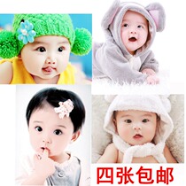 Female baby pictorial wall painting for pregnant married family girl photo background cute baby baby poster home