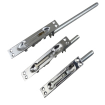 Buyang early anti-theft door world hidden Bolt double open door invisible stainless steel central control pin female fire door