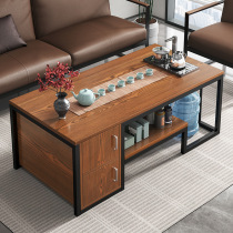 Home tea table small family type minimalist modern office Gongfu tea Several tables integrated tea table for home small tea table