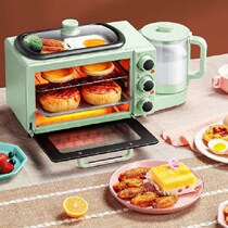 Four-in-one breakfast machine Baking machinery Covered bread nutrition multi-function light food machine Cake toaster sandwich