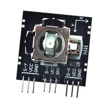 Dual-axis PS2 nine-pin rocker module key game electronic with wire nine-pin button rocker sensor