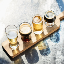Bar-specific individual beer mug home craft beer mug combination set ins Wind Nordic glass wine glasses