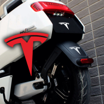 Tesla logo stickers Pure electric car Stickers Mavericks Electric car creative funny car stickers M N1 M1 U1