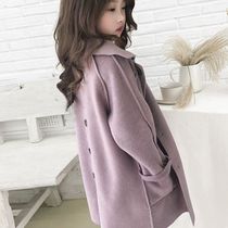 Girls winter clothes what about the 2022 new Korean version of the Korean Air Network Red Child Two-sided and the fur coat in the autumn and winter