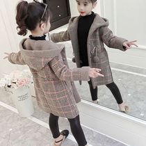 Girls winter coat thickened girl 2021 new childrens wow what about the great childrens autumn and winter money gush