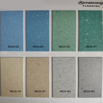 Armstrong PVC plastic floor clean dragon engineering leather Environmental protection wear-resistant sound-absorbing non-slip waterproof leather hospital