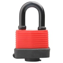 Rubber stainless lock Head anti-theft waterproof power padlock outdoor copper lock rain-proof car basket lock parking door lock head