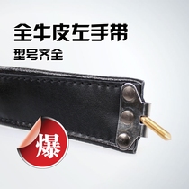 Original wristband Full leather accordion left hand strap 24 32 48 60 72 80 96 120 Accordion bass strap