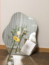 ins Korean blogger makeup mirror coffee shop homestay desktop special-shaped decorative mirror dressing mirror floor fitting mirror