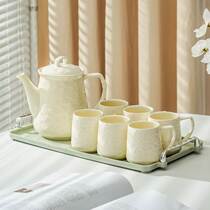 Family kettle cup set cup cup cup cup set to move new cup sets Living room tea cup sets