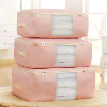 Oxford cloth storage box clothes cotton bag extra large household finishing storage covered quilt wardrobe storage box