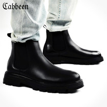 Cabins Martin boots Mens shoes 2022 New high help shoes genuine leather Chelsea boot Overalls snow boots Mens summer